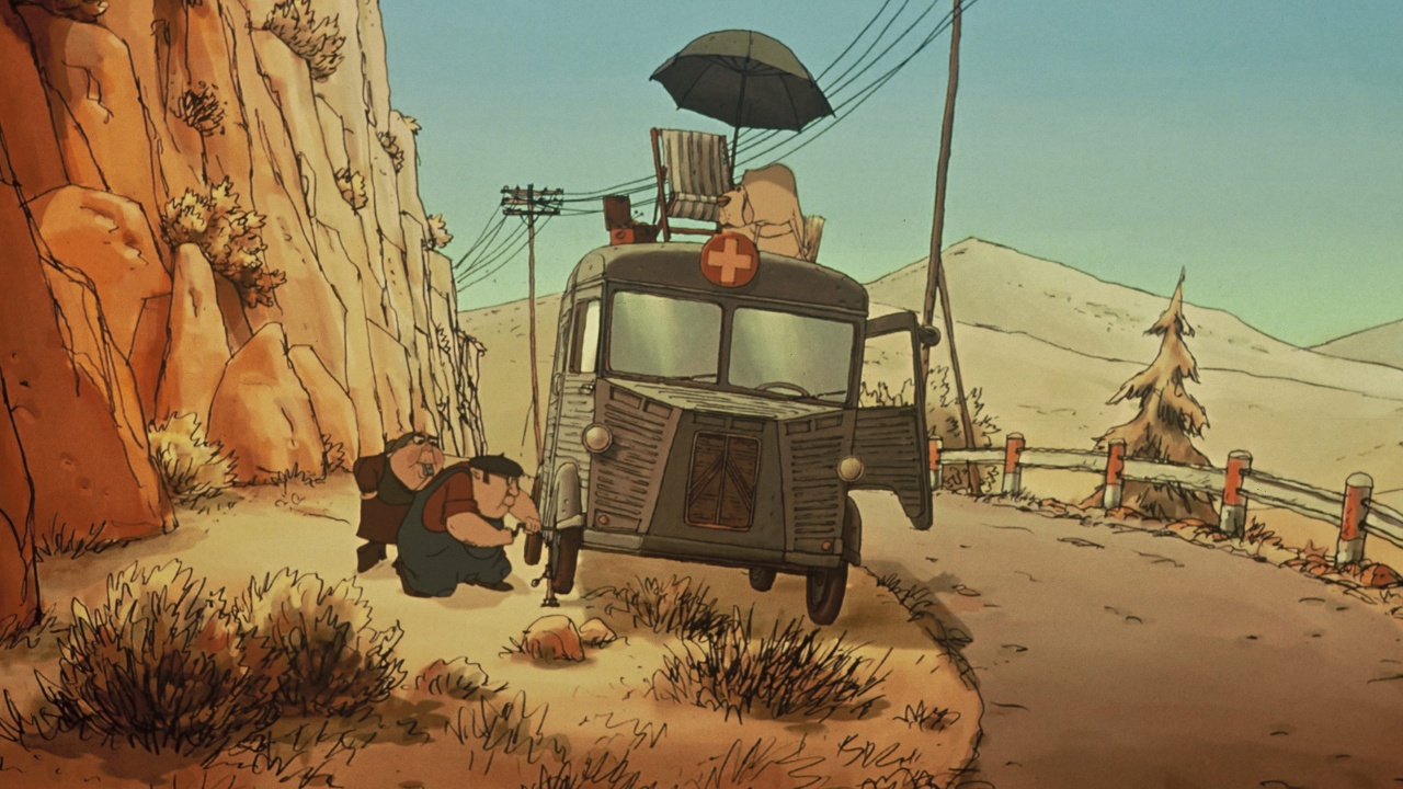 The Triplets of Belleville anime