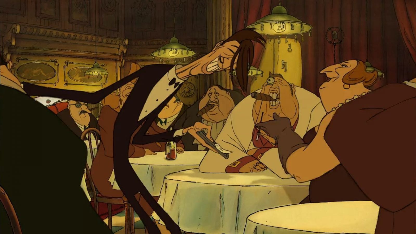 The Triplets of Belleville: Anime Sanatı