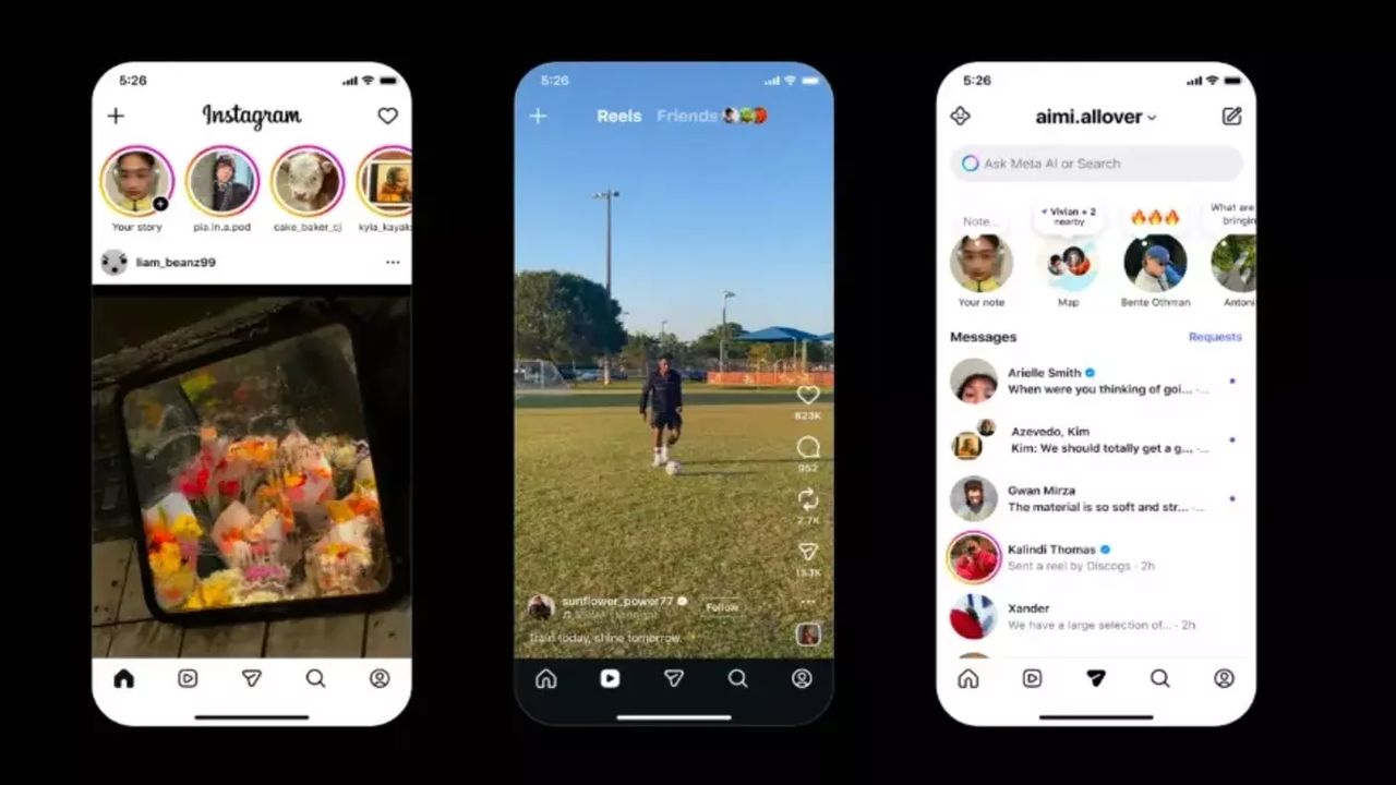 Instagram’da Radikal Tasarım Değişikliği: DM’ler Artık Aşağıda