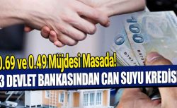 Kamu Bankalarından Yeni Konut Kredisi Desteği! 0.49, 0.64, 0.69 ve 0.79 Faiz Oranları