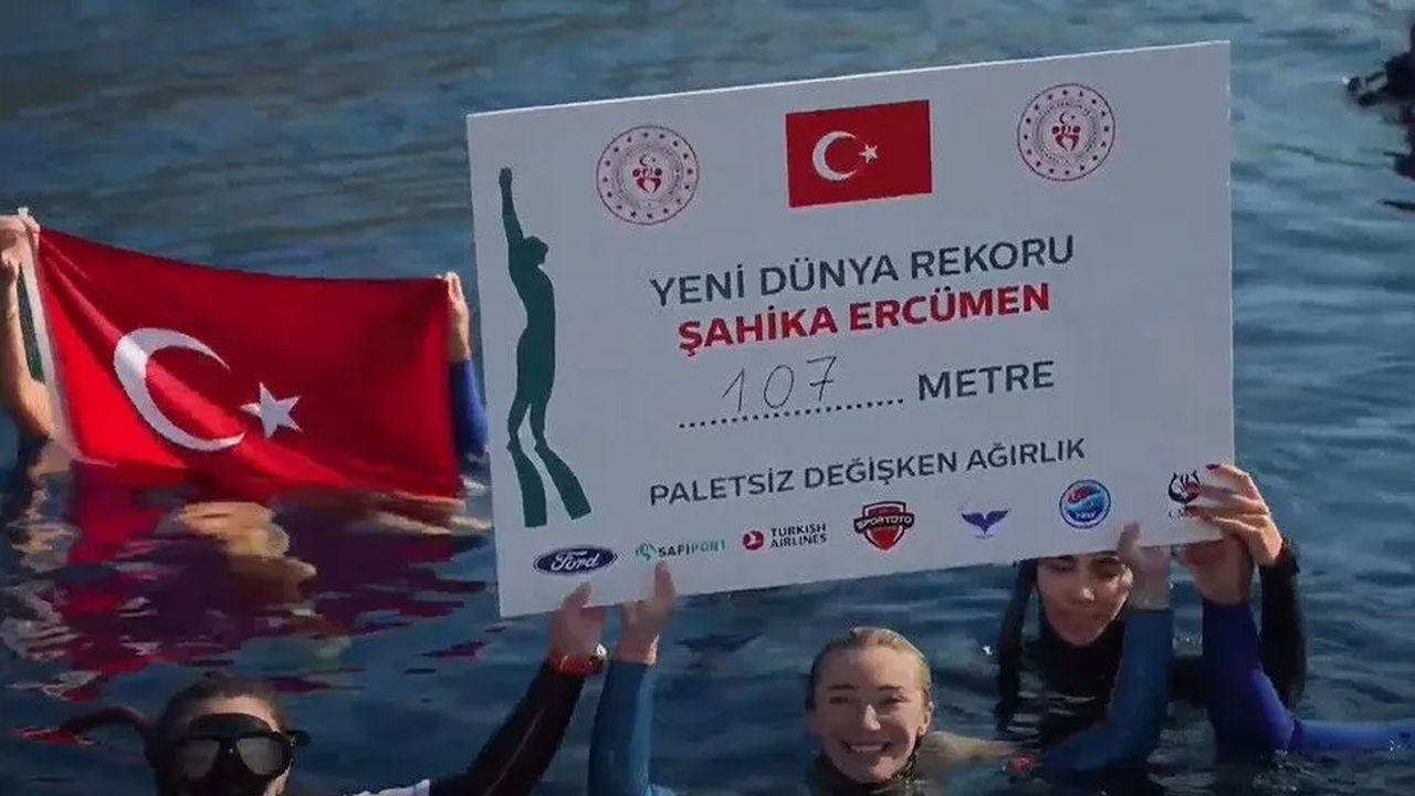 Safiport’un desteğiyle dünya rekoru kıran milli sporcu, “Gazze nefes alsın” mesajıyla yürekleri titretti